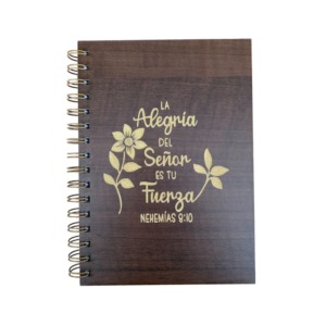 Cuaderno tapa madera, A5