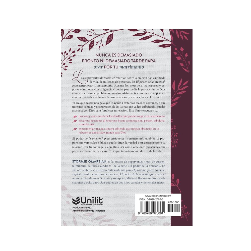 El poder de la oración para enriquecer tu matrimonio - Stormie Omartian - Image 2