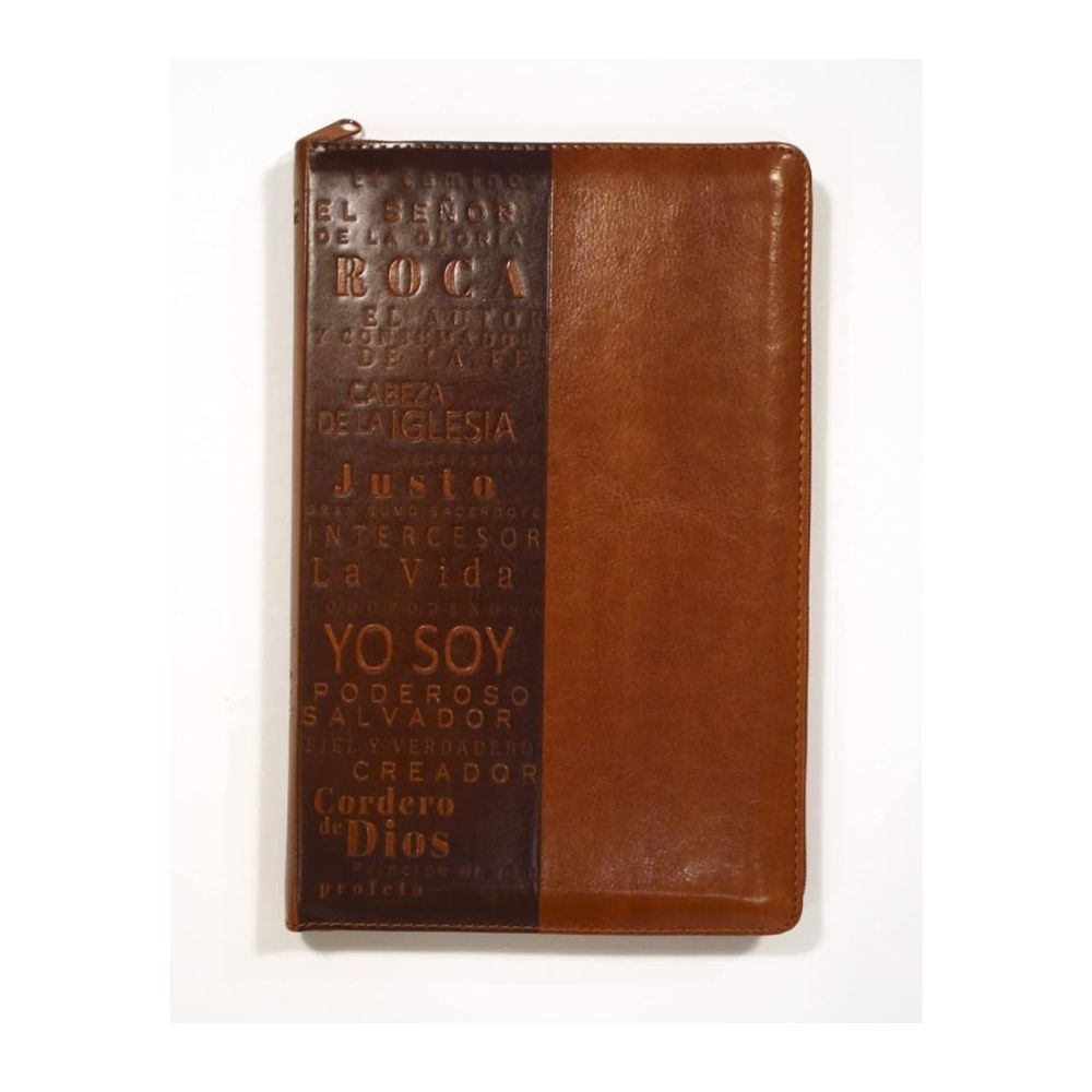 Biblia RV1960 nombres de Dios con cierre, letra grande