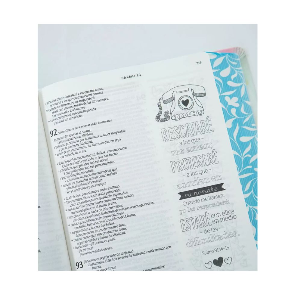 Biblia Inspira NTV – Imitacion Paraiso Floral - Image 4