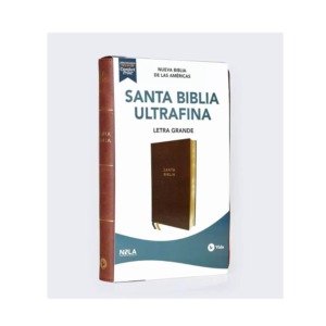 Biblia NBLA Ultrafina, Letra Grande color marrón