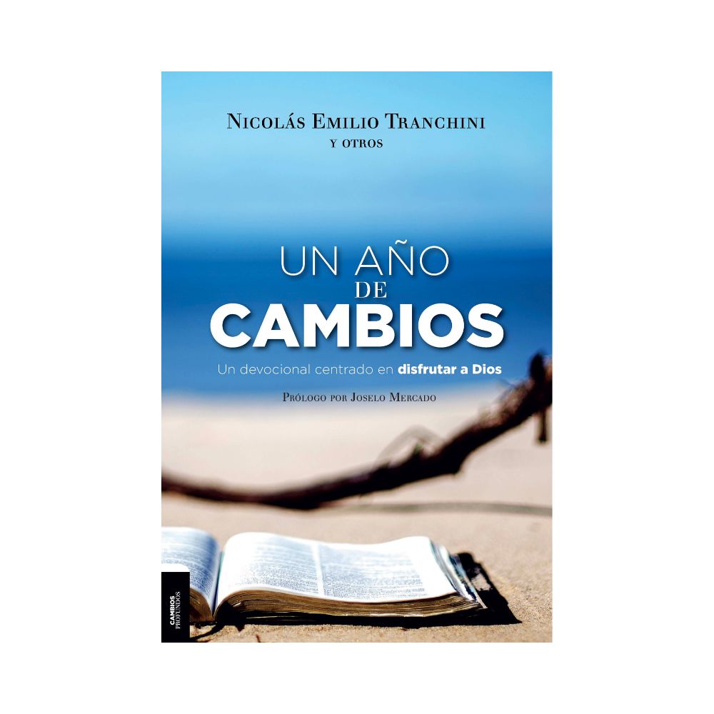 Libro devocional Un año de cambios, Nicolas Tranchini
