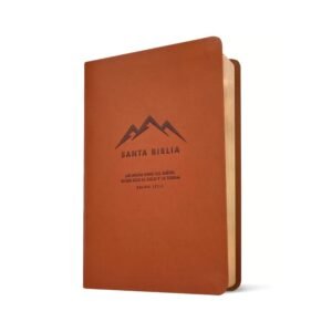 Biblia NTV Compacta – Imitacion Marron Con Montañas