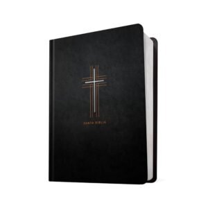 Biblia NTV de Apuntes – Tapa Dura Negro Cruz