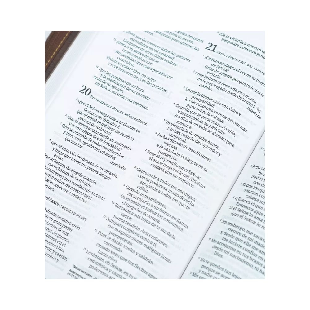 Biblia Ultrafina NTV con Cierre – Simil Piel Marron Rustico - Imagen 4