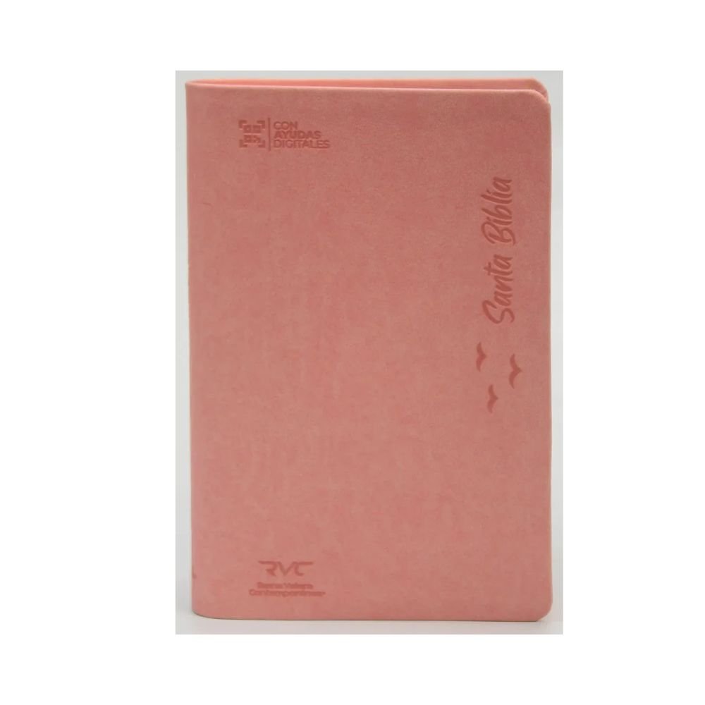 Biblia RVC con Ayudas Digitales Rosado