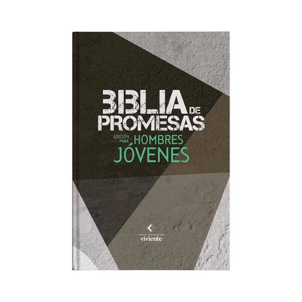 Biblia de Promesas para Hombres Jovenes NTV – Tapa Dura Gris